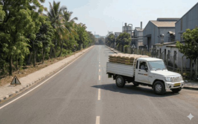 Bolero pickup truck for goods transport 